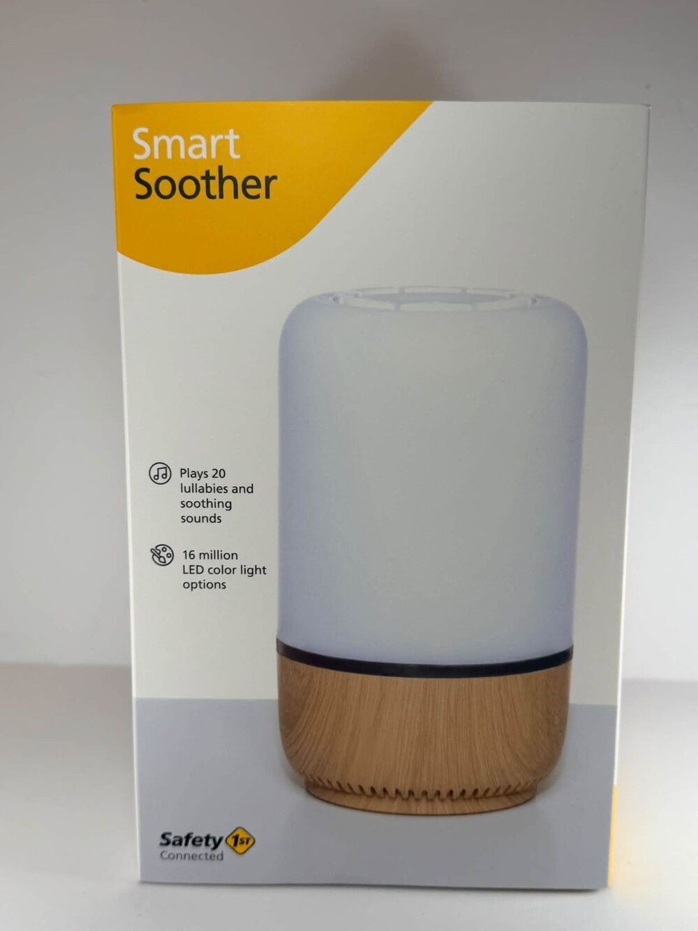 Safety 1st Connected Smart Soother Night Light Sound Machine WiFi New